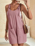 Adjustable Straps Romper